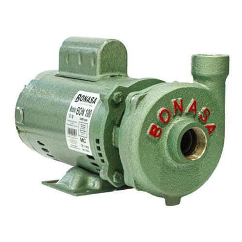 Cargue la imagen en el visor de la galería, Electrobomba con impulsor de noryl, BON150, EMCO, 1 1/2 HP, monofásico, 1 1/4&quot; x 1&quot;, uso doméstico, campo e industrial
